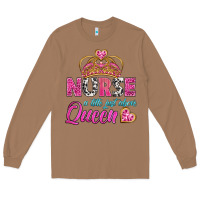 Toasted Coconut nurse a title just above queen Long Sleeve Tee - BundleAndBundleShop