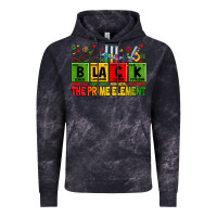 Cloud Black Black the prime element juneteenth Vintage Hoodie - Zillion Design Studio