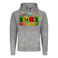 Cloud Rock Black the prime element juneteenth Vintage Hoodie - Zillion Design Studio