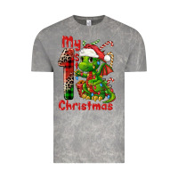 Cloud Rock my first christmas dragon Vintage Tee - FaDigitalArtStudio