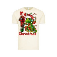 Vintage Arctic my first christmas dragon Vintage Tee - FaDigitalArtStudio