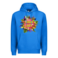 True Royal lunch lady tie dye sunflower Premium Hoodie - BarkalooDesign
