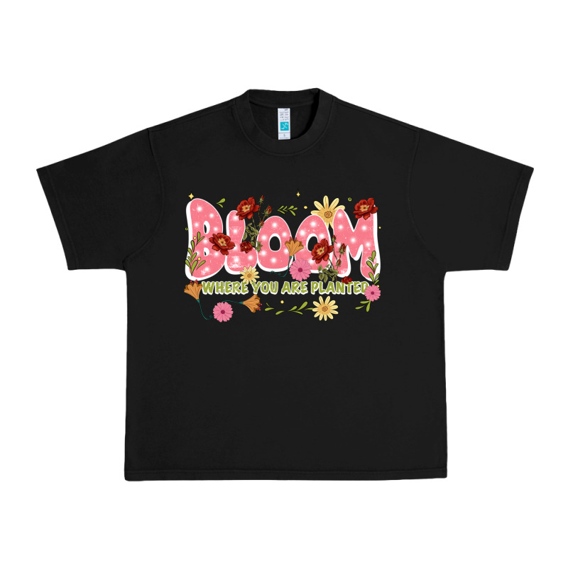Bloom Where You Are Planted Urban Heavy Tee by JahusDesignShop | Teevron