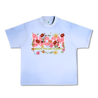 Grape Ice bloom where you are planted Urban Heavy Tee - JahusDesignShop