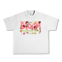 Lunar Rock bloom where you are planted Urban Heavy Tee - JahusDesignShop