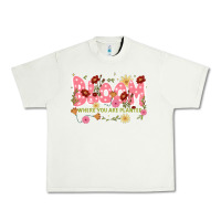 Pistachio bloom where you are planted Urban Heavy Tee - JahusDesignShop