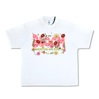 White bloom where you are planted Urban Heavy Tee - JahusDesignShop