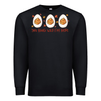 Black you know why i'm here Premium Sweatshirt - MaliasSmallBusiness