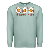 Seafoam you know why i'm here Premium Sweatshirt - MaliasSmallBusiness