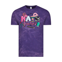 Cloud Purple math teacher Vintage Tee - AdoDesignShop