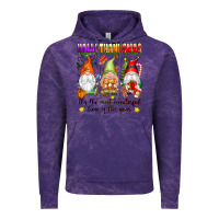 Cloud Purple hallothanksmas its the most wonderful time of the Vintage Hoodie - texasbilliewilder