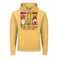 Vintage Mustard hallothanksmas its the most wonderful time of the Vintage Hoodie - texasbilliewilder