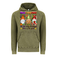 Vintage Olive hallothanksmas its the most wonderful time of the Vintage Hoodie - texasbilliewilder