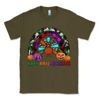 Army Green happy hallothanksmas Classic Tee - JahusDesignShop