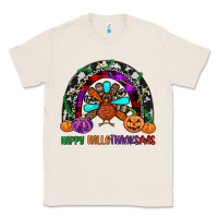 Natural happy hallothanksmas Classic Tee - JahusDesignShop