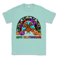 Seafoam happy hallothanksmas Classic Tee - JahusDesignShop