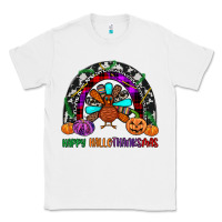 White happy hallothanksmas Classic Tee - JahusDesignShop