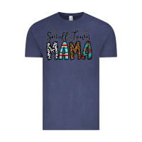 Vintage Denim small town mama Vintage Tee - CowhideDigitalArt