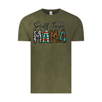 Vintage Olive small town mama Vintage Tee - CowhideDigitalArt