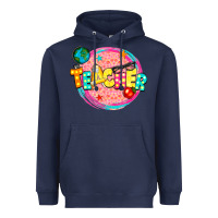 Navy teacher Heavyweight Hoodie - NancyCooperArtShop