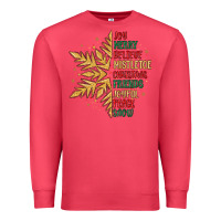 Cardinal christmas snowflake Premium Sweatshirt - MaliasSmallBusiness