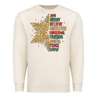 Sandshell christmas snowflake Premium Sweatshirt - MaliasSmallBusiness