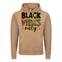 Vintage Coffee Black vibes only juneteenth Vintage Hoodie - Zillion Design Studio