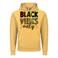 Black Vibes Only Juneteenth Vintage Hoodie | Teevron
