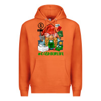 Carrot cashier  life gnome Premium Hoodie - BarkalooDesign