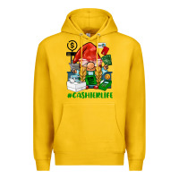 Lemon cashier  life gnome Premium Hoodie - BarkalooDesign