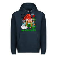 Navy cashier  life gnome Premium Hoodie - BarkalooDesign