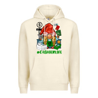 Sandshell cashier  life gnome Premium Hoodie - BarkalooDesign