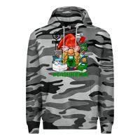 Slate Camo cashier  life gnome Premium Hoodie - BarkalooDesign