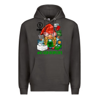 Smoke cashier  life gnome Premium Hoodie - BarkalooDesign