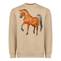 Mushroom horse Heavyweight Sweatshirt - FaDigitalArtStudio