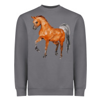 Storm horse Heavyweight Sweatshirt - FaDigitalArtStudio