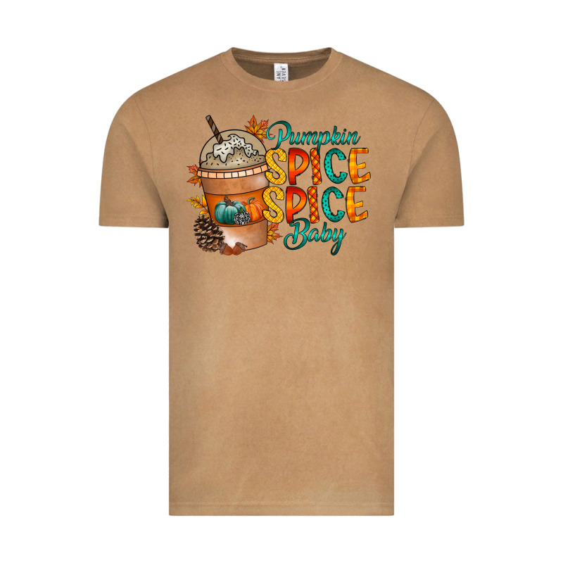 Pumpkin Spice Baby Vintage Tee by RacoonDesign | Teevron