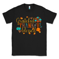 Black grateful thankful blessed Classic Tee - JahusDesignShop