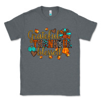 Charcoal Heather grateful thankful blessed Classic Tee - JahusDesignShop