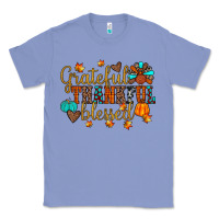 Colony Blue grateful thankful blessed Classic Tee - JahusDesignShop