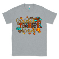 Grateful Thankful Blessed Classic Tee | Teevron