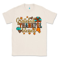 Natural grateful thankful blessed Classic Tee - JahusDesignShop
