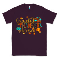 Plum grateful thankful blessed Classic Tee - JahusDesignShop