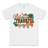White grateful thankful blessed Classic Tee - JahusDesignShop