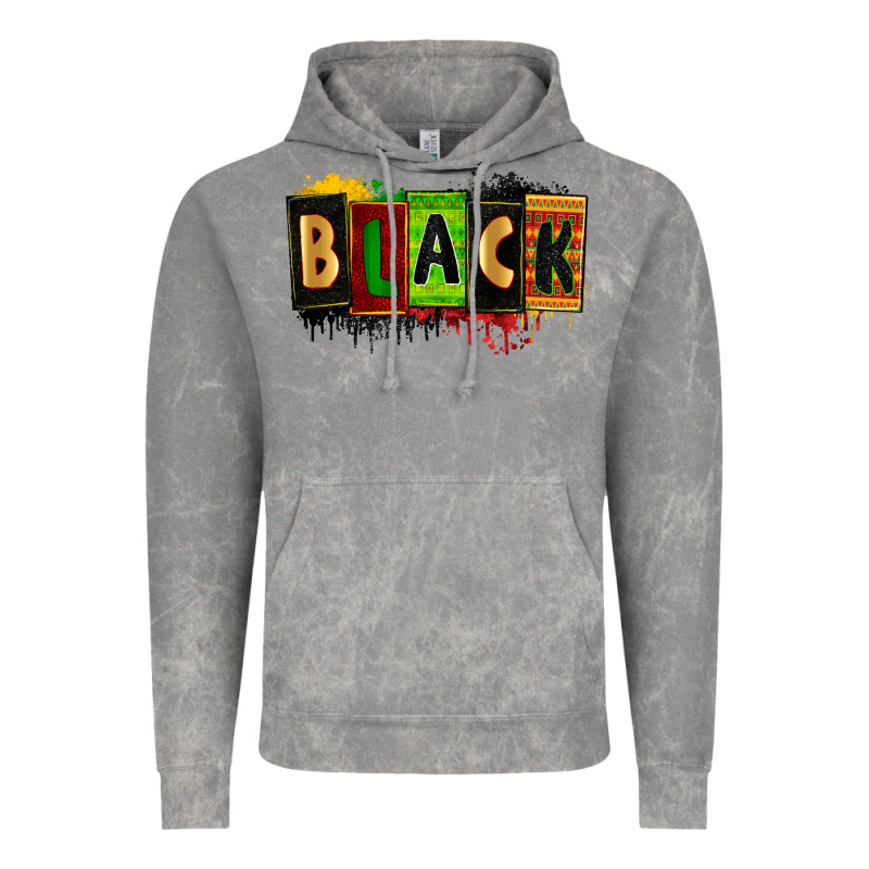 Black Juneteenth Vintage Hoodie by Zillion Design Studio | Teevron