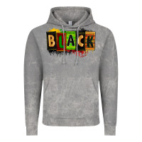 Cloud Rock Black juneteenth Vintage Hoodie - Zillion Design Studio