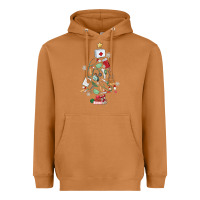 Meerkat nurse christmas tree Heavyweight Hoodie - MaliasSmallBusiness