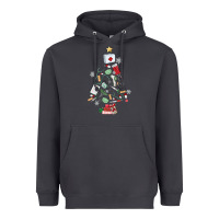 Smoke nurse christmas tree Heavyweight Hoodie - MaliasSmallBusiness