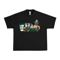 Black hunter green hockey coffee cups Urban Heavy Tee - AdoDesignShop