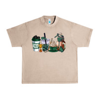 French Oak hunter green hockey coffee cups Urban Heavy Tee - AdoDesignShop
